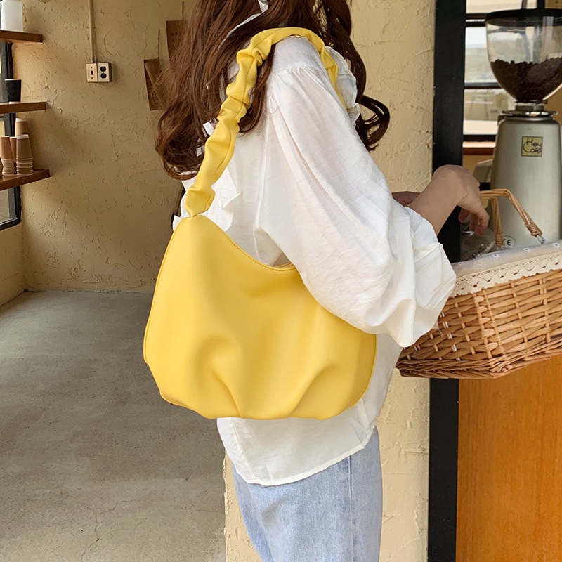 Women's yellow clutch