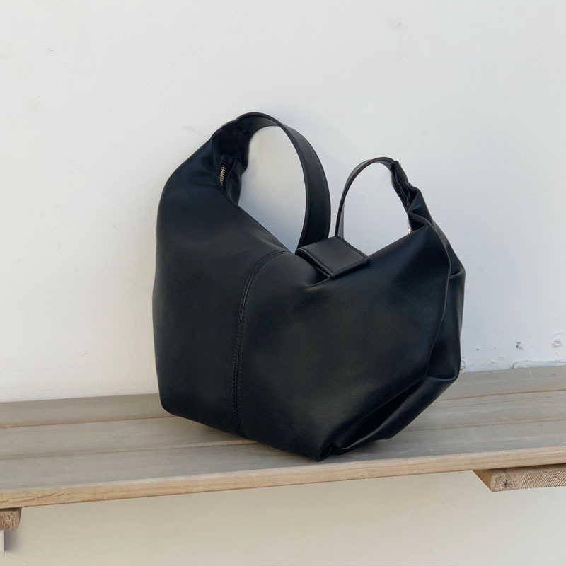 Women's neutral leather crossbody bag