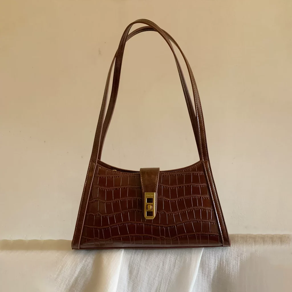 Lady's British-style fashionable handbag
